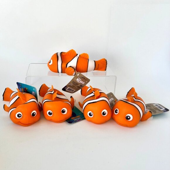 Nemo Squishy Toy Stress Reliever Fidget Fish Toy Set - Picture 2 of 11